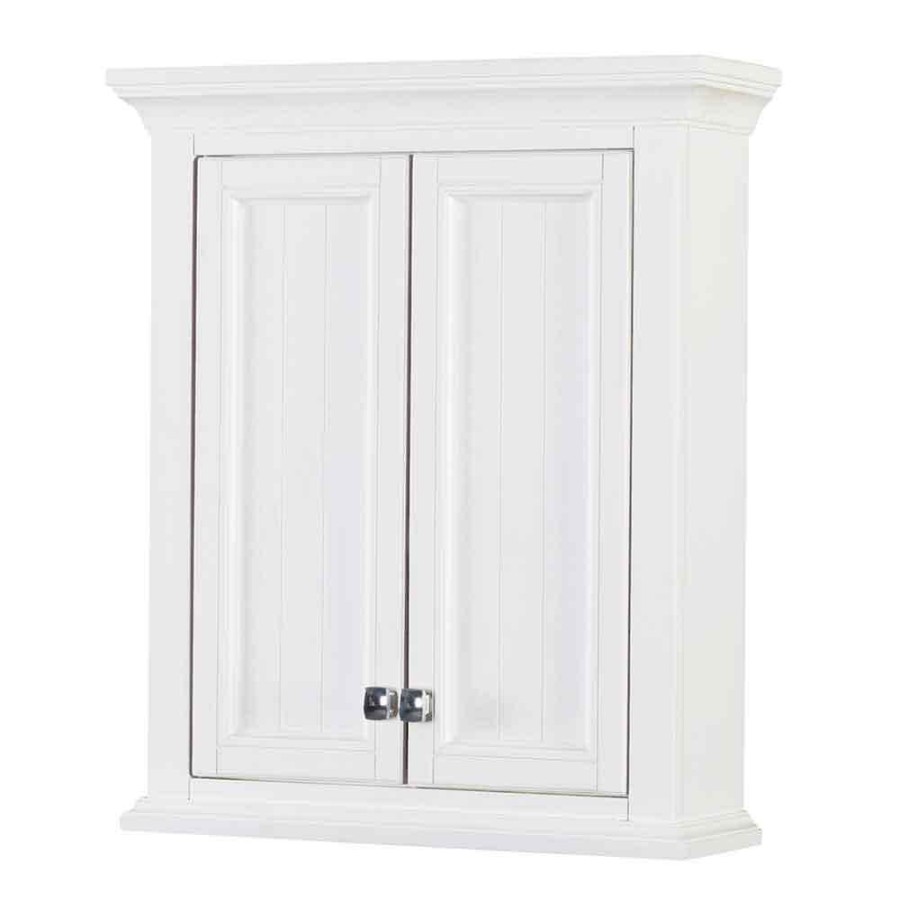 Bathroom Wall Cabinets * | Foremost Brantley 24 In. W X 28 In. H Surface Mount Wall Cabinet In White