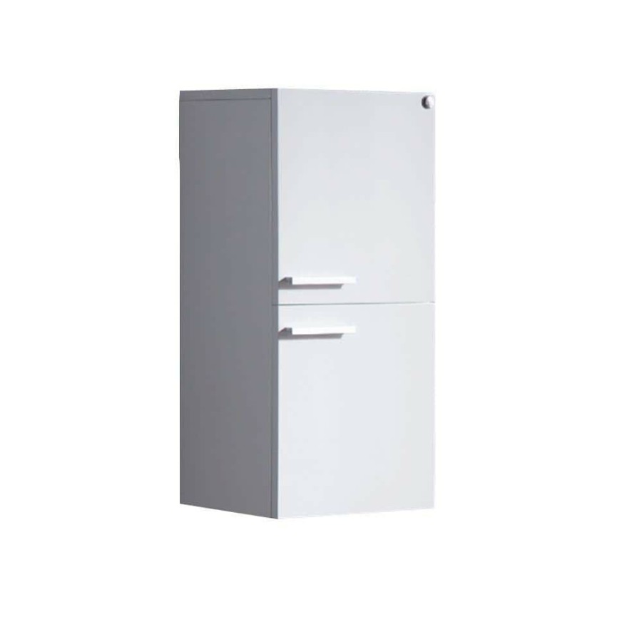 Bathroom Wall Cabinets * | Fresca 12-63/100 In. W X 27-1/2 In. H X 12 In. D Bathroom Linen Storage Cabinet In White