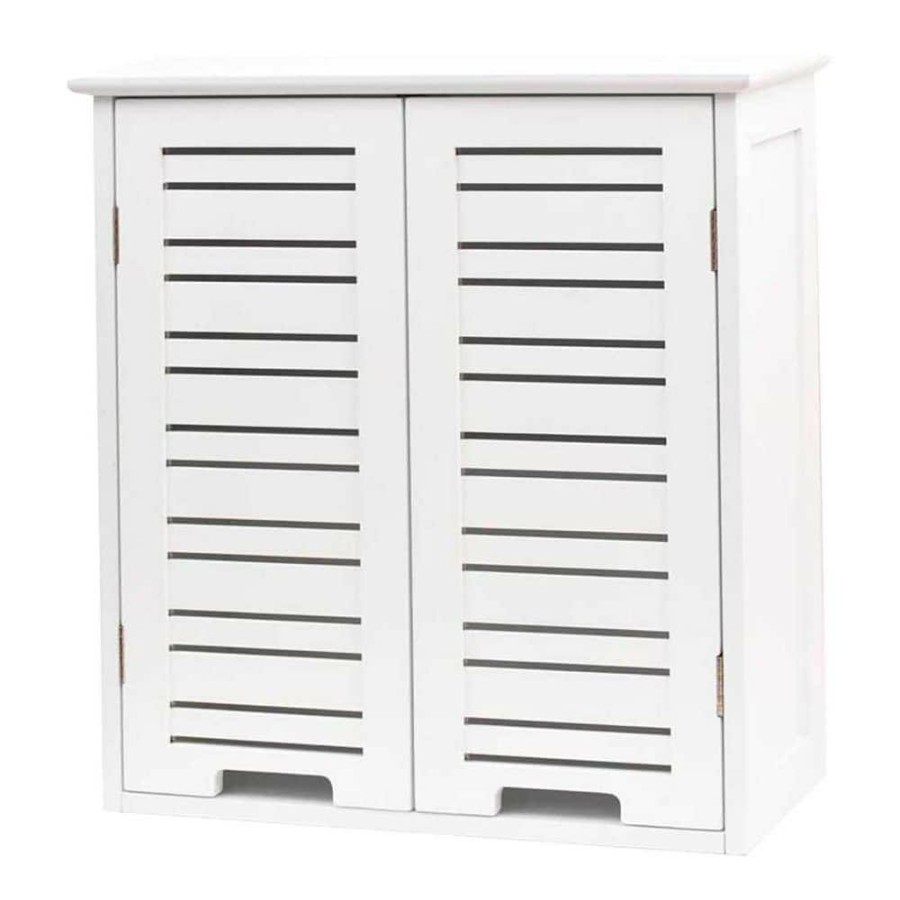 Bathroom Wall Cabinets * | Evideco Miami 20.5 In. W Wall Mount Bathroom Wall Cabinet In White