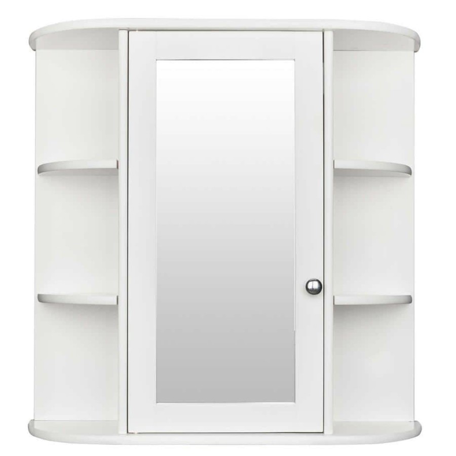 Bathroom Wall Cabinets * | Whatseaso 23.6 In. W X 6.5 In. D X 22.8 In. H Bathroom Storage Wall Cabinet